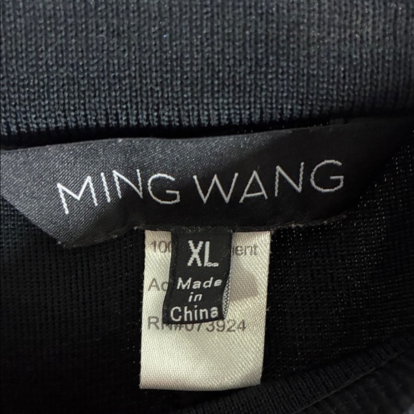 Ming Wang Elegant Black Pants - Picture 2 of 3